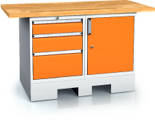 Standardausführung alpede PROFI - Platten - Container - Robustes Palettengestell 880 x 1500 x 700